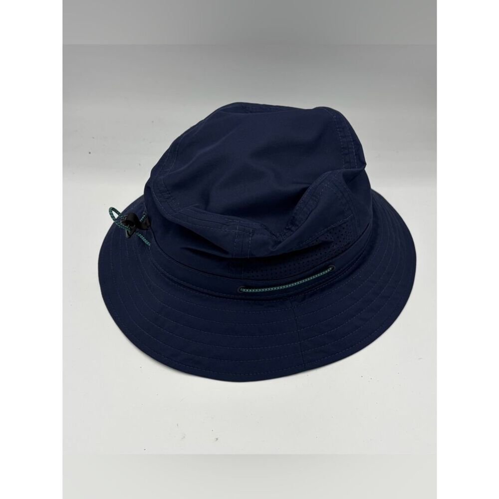 L.L. Bean mountain classic navy bucket hat unisex M outdoor hiking camping